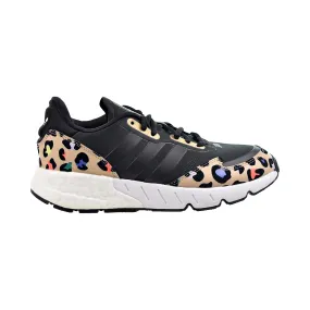 Adidas ZX 1K Boost "Leopard Print" Women's Shoes Core Black-Pale Nude