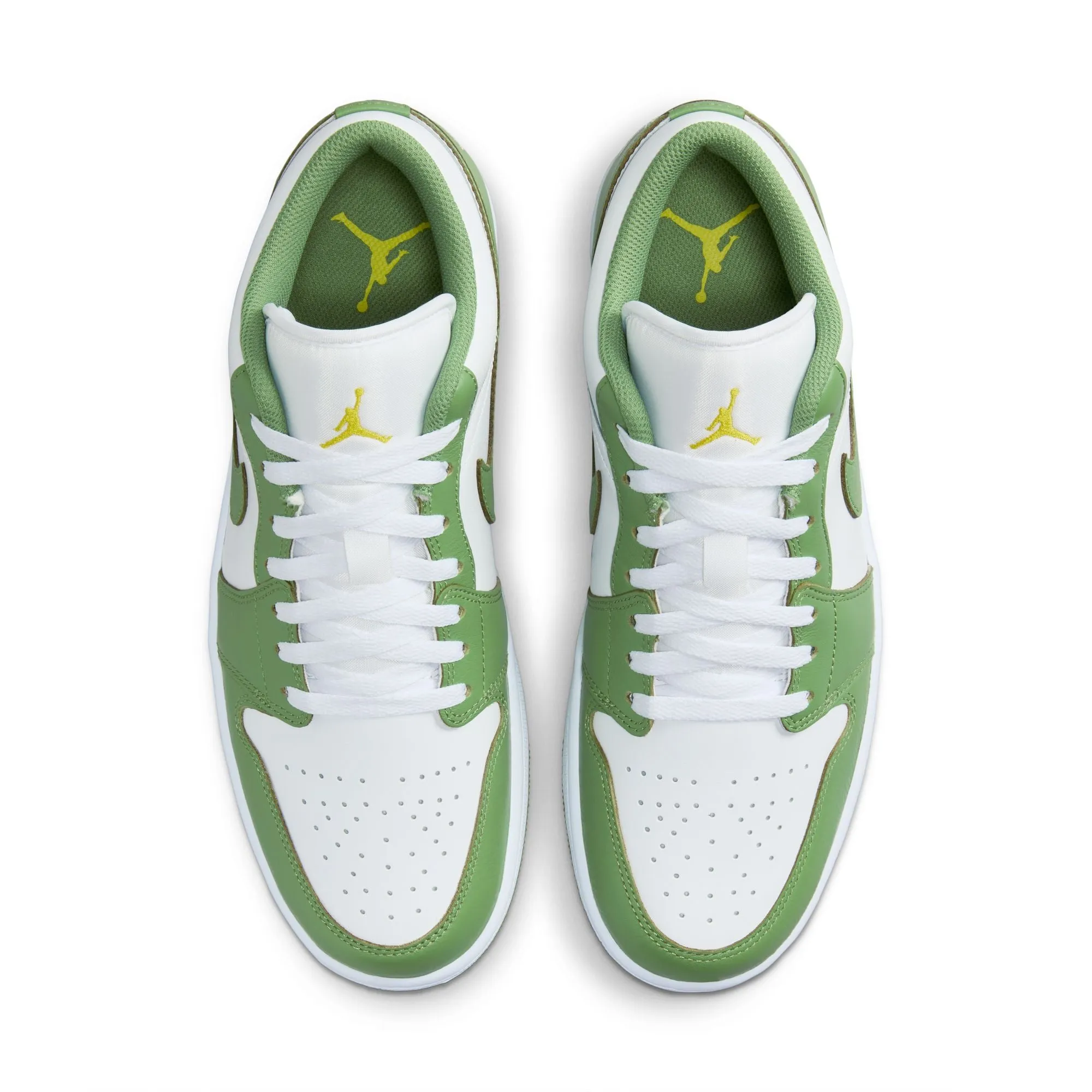 Air Jordan 1 Low SE (White/Chlorophyl/Lightening)