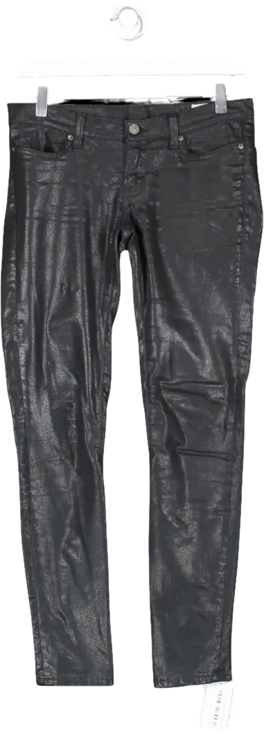 AllSaints Black Allsaints Spitalfields Trousers UK 8