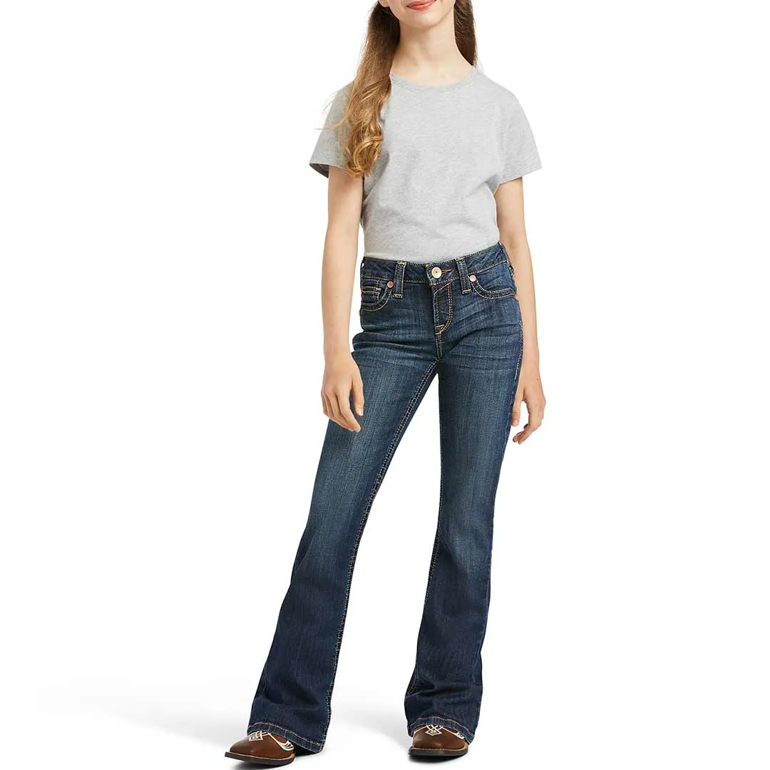 Ariat Girls' R.E.A.L. Vicky Flare Leg Jeans