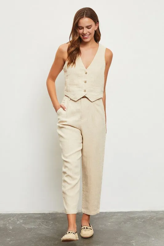 Asher Belted Trousers