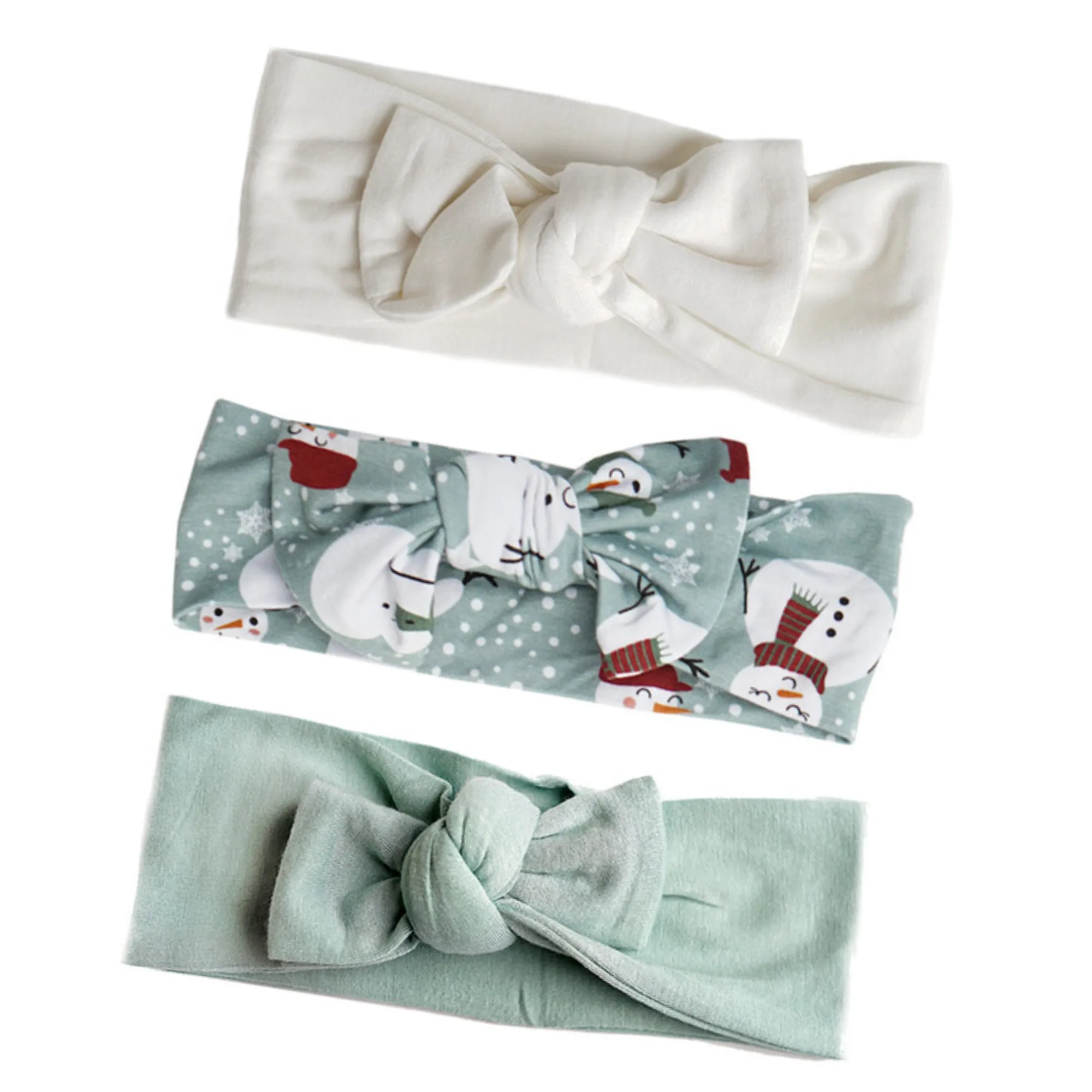 Bamboo Headband Set, Snow People