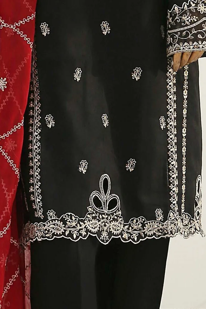 Bin Saeed Embroidered Marina 3 Piece Suit BIN126