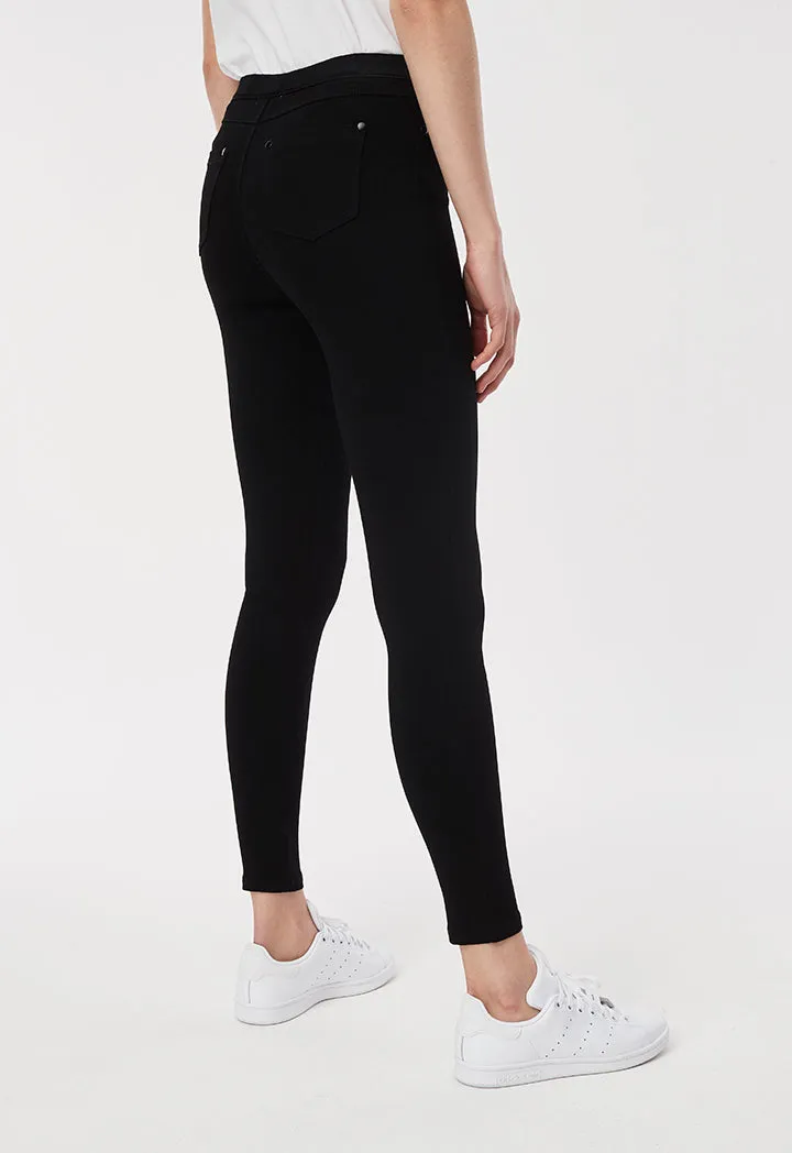 Black Skinny Legging Jeans