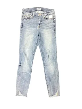 Blue Denim Jeans Skinny Good American, Size 6