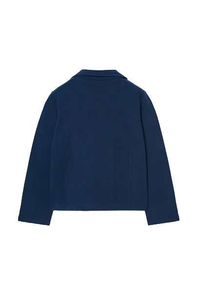 Boboli Girl's sweatshirt jacket 438218 2440 navy blue