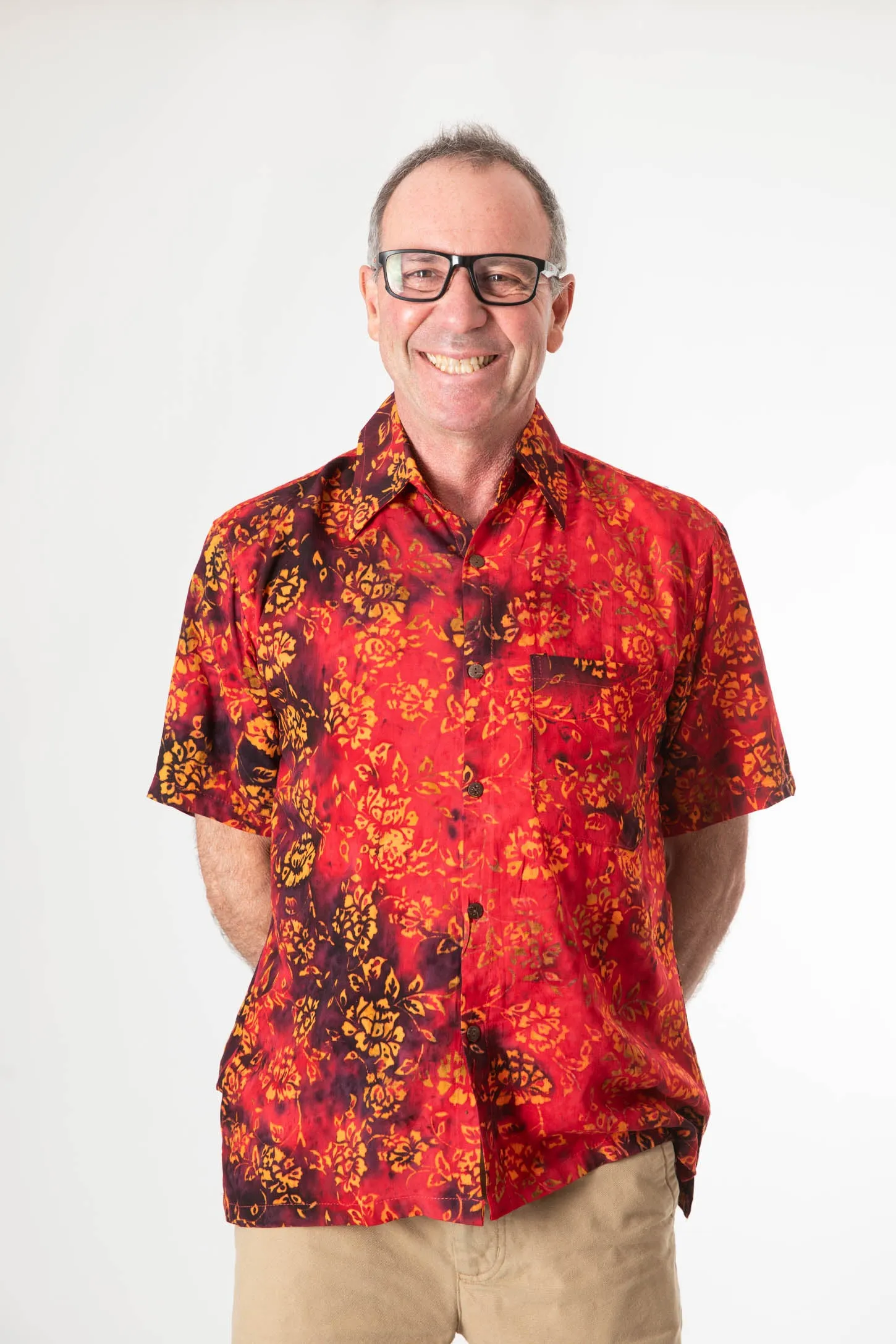 Brahma Button-Up Batik Shirt