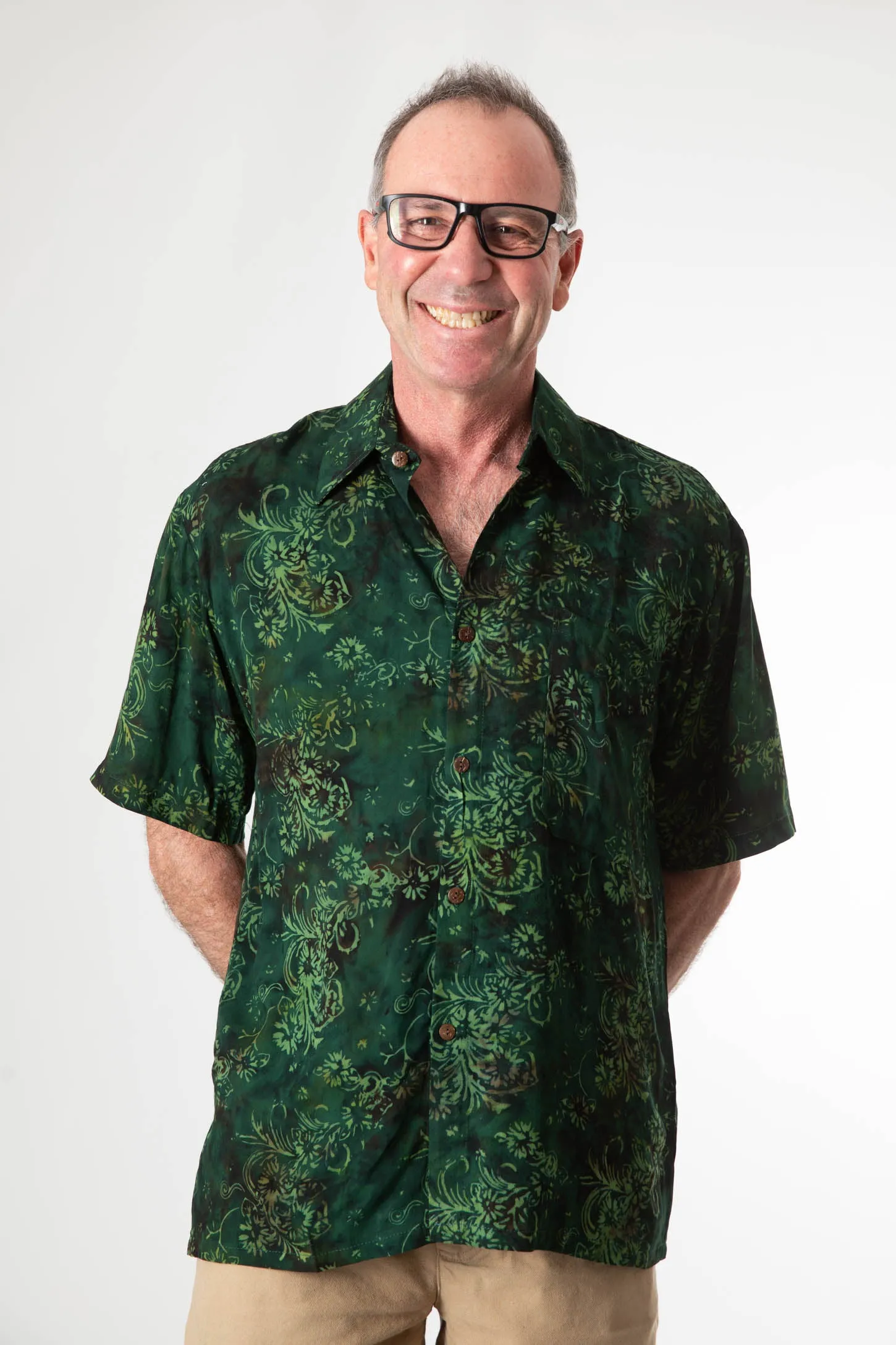 Brahma Button-Up Batik Shirt