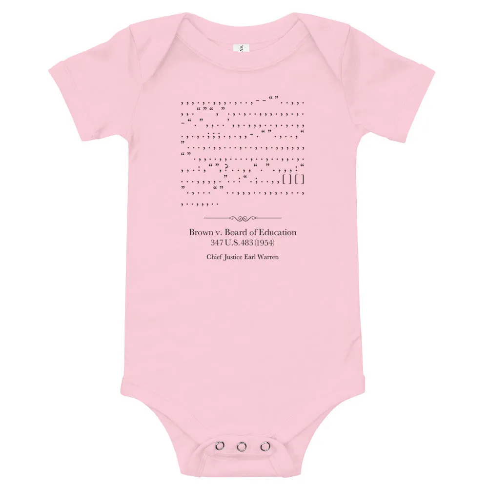 Brown v. Board - Onesie