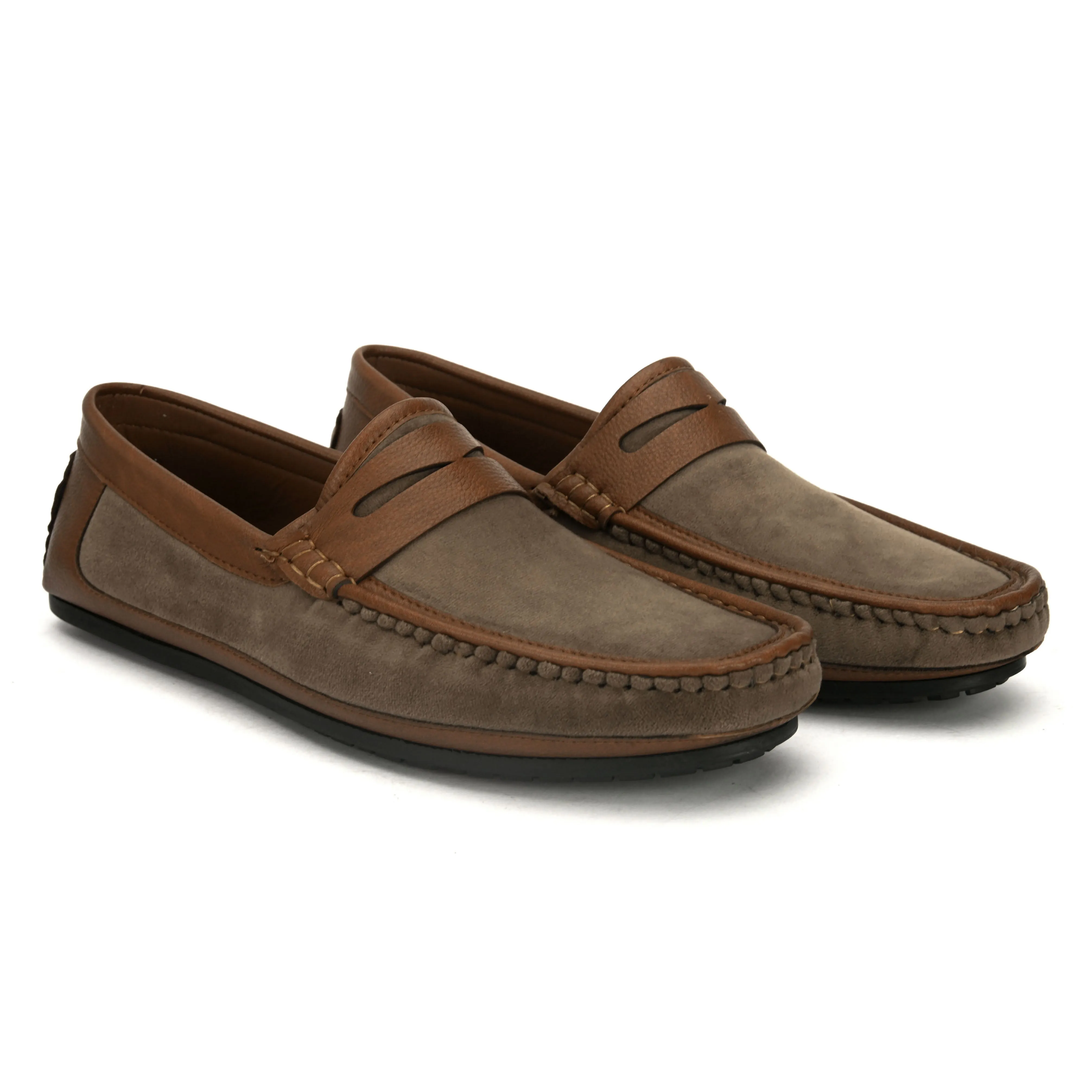 Cassio Tan Driving Loafers