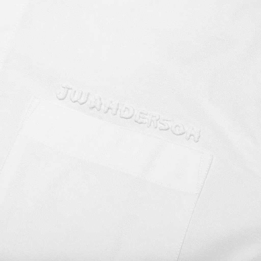 Classic Fit Logo Pocket Shirt - White