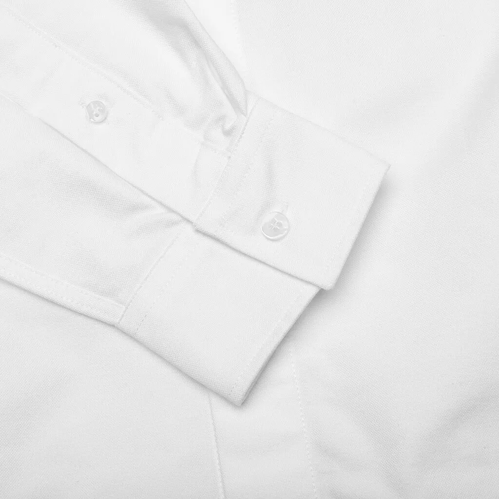 Classic Fit Logo Pocket Shirt - White