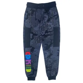 Cookies Across The Board Fleece Camo Sweatpants (Black) 1562B6504