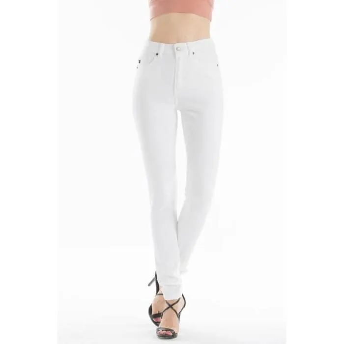 Crisp White Skinny Jean