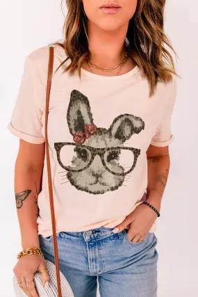 Cuffed Sleeve Women's Easter T-Shirt – Peter Cottontail