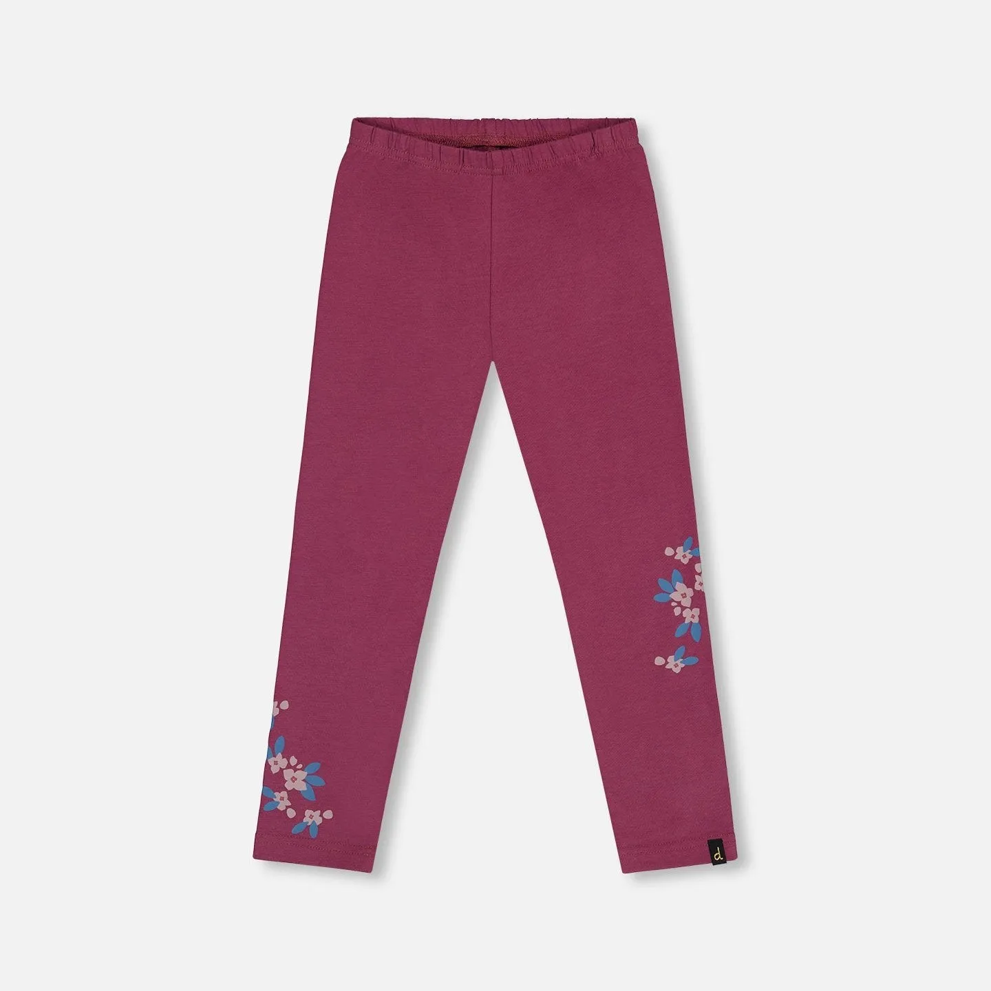 Deux Par Deux Jersey Leggings - Amaranth