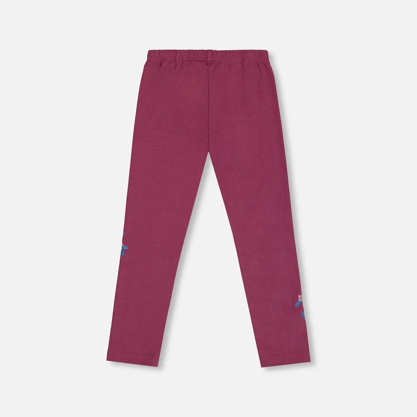 Deux Par Deux Jersey Leggings - Amaranth