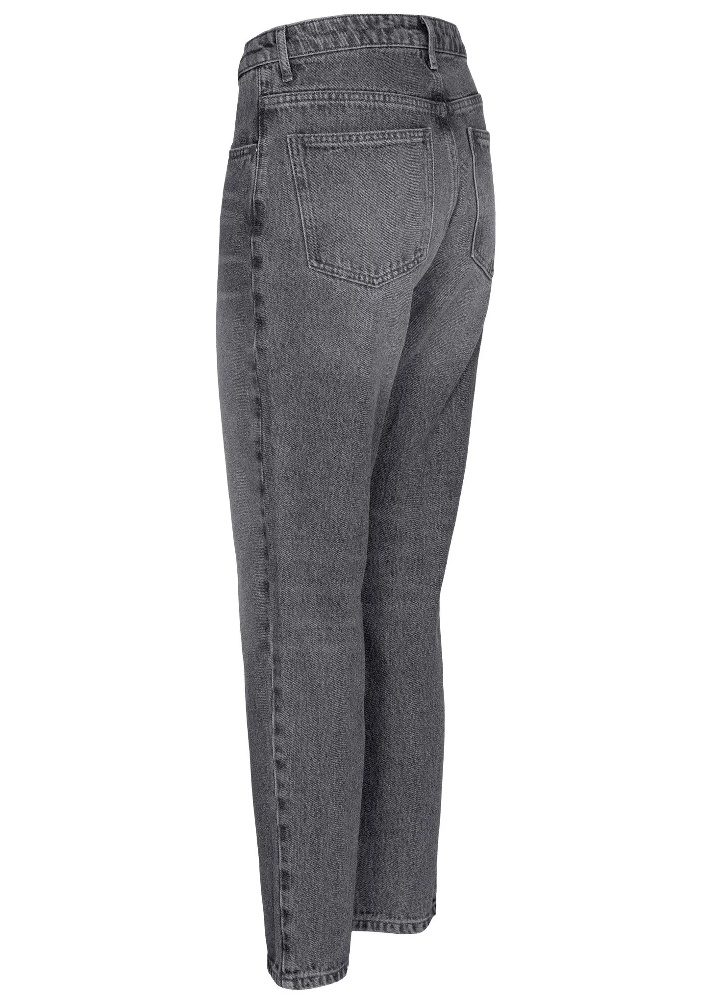 EMILIA DENIM TROUSERS - GREY - LES SOEURS