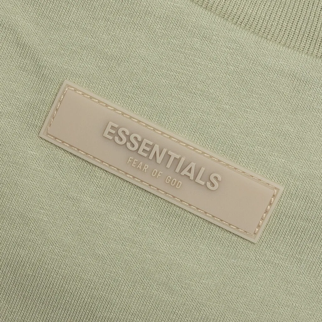 Essentials L/S Tee - Seafoam