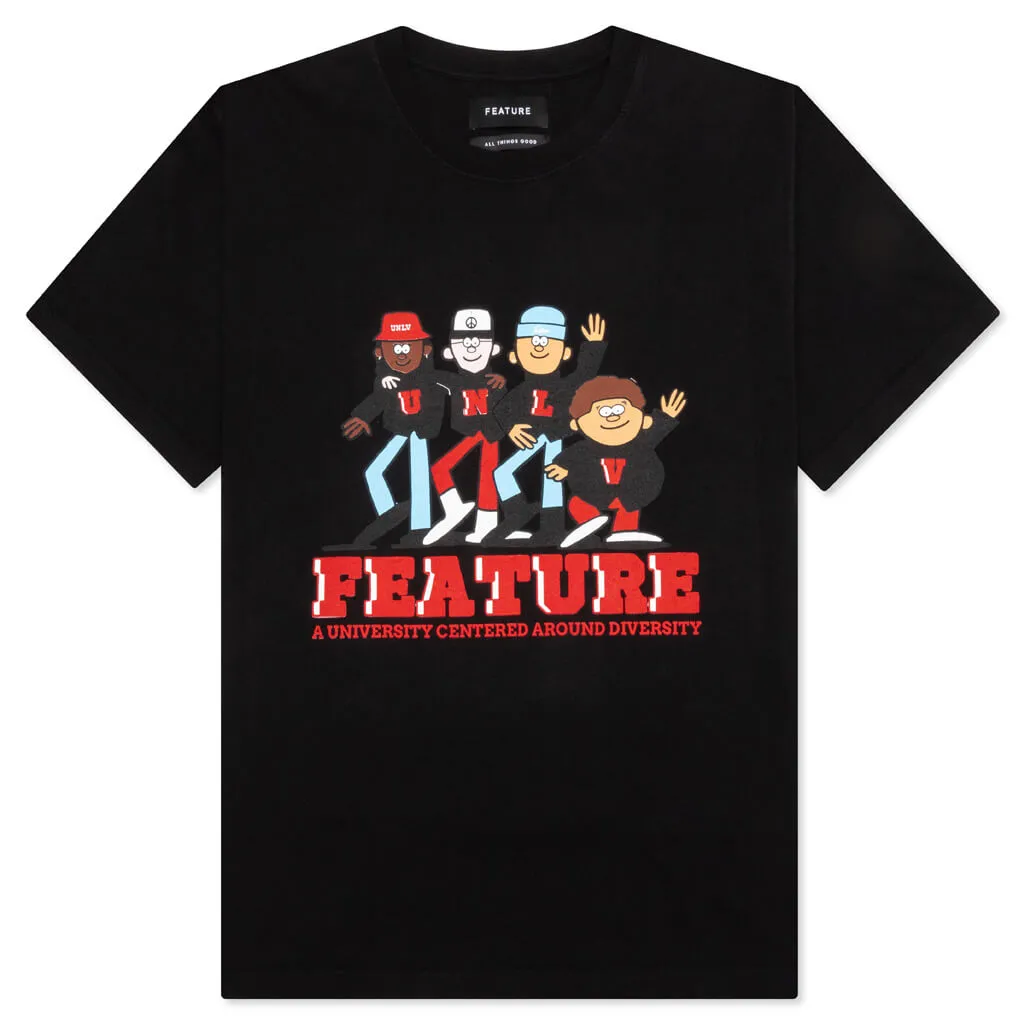 Feature x UNLV Diversity University Tee - Black