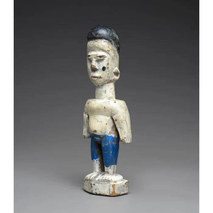 Fon Hohovi / Ewe Venavi Twin Memorial Figure by The Master of the Blue Shorts Carver, Benin /  Togo #446