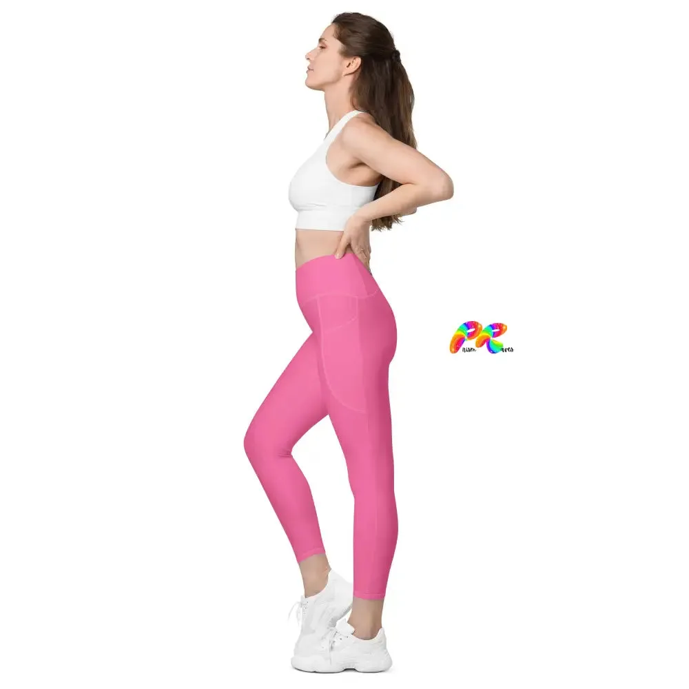 Fuscia Festival Gym Leggings