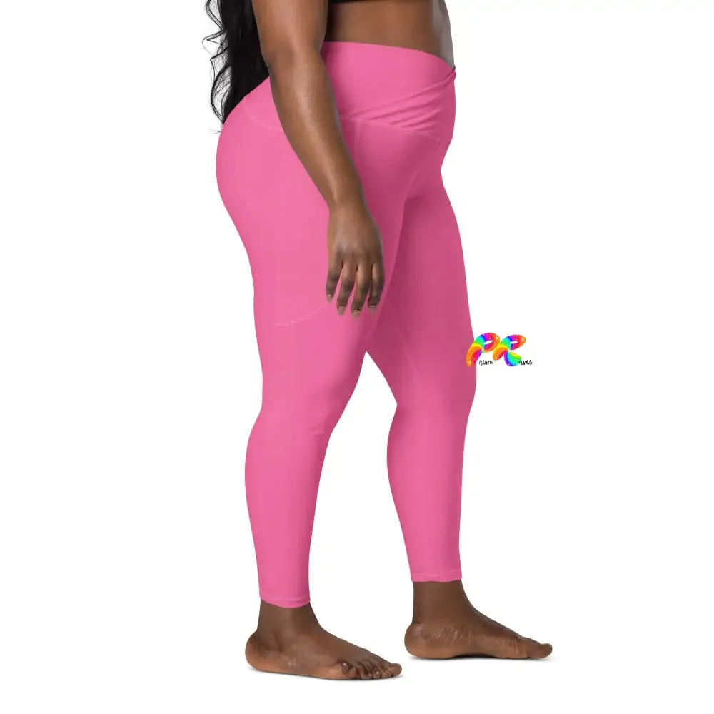 Fuscia Festival Gym Leggings