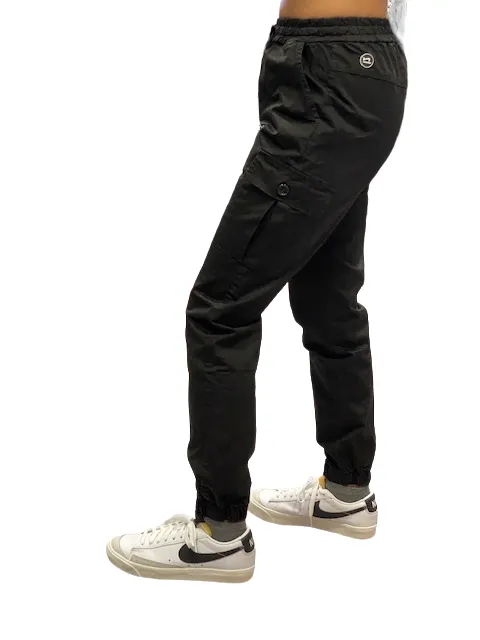 Hangar93 Military cotton trousers with 1 side pocket Z2641J NRO01 black