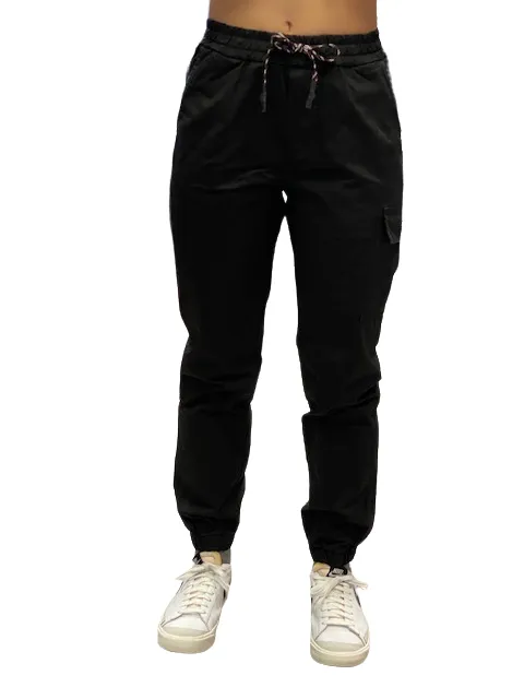 Hangar93 Military cotton trousers with 1 side pocket Z2641J NRO01 black