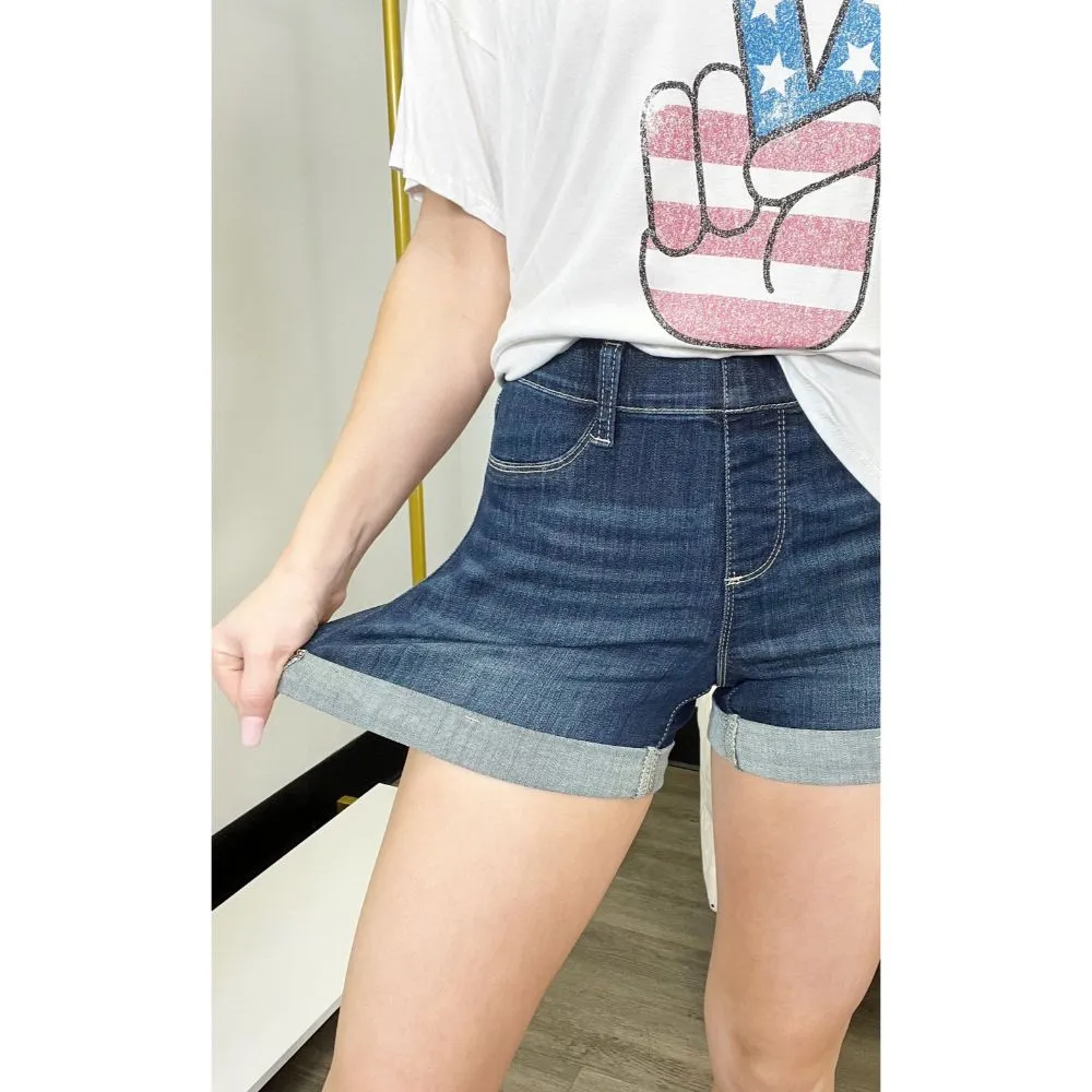 High Waisted Jeans Shorts