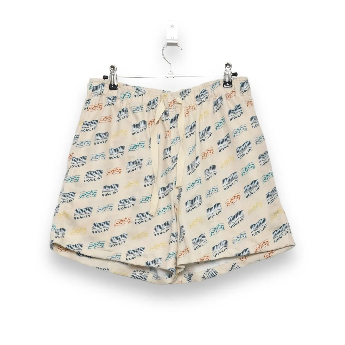 Howlin' Smiling Shorts hemp print