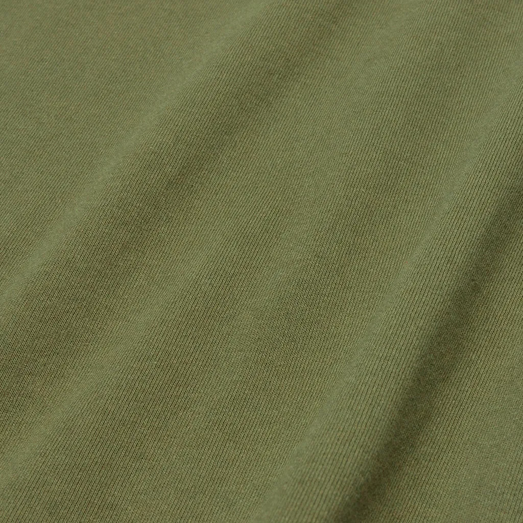 Jersey Braque Pocket Tee - Dark Olive