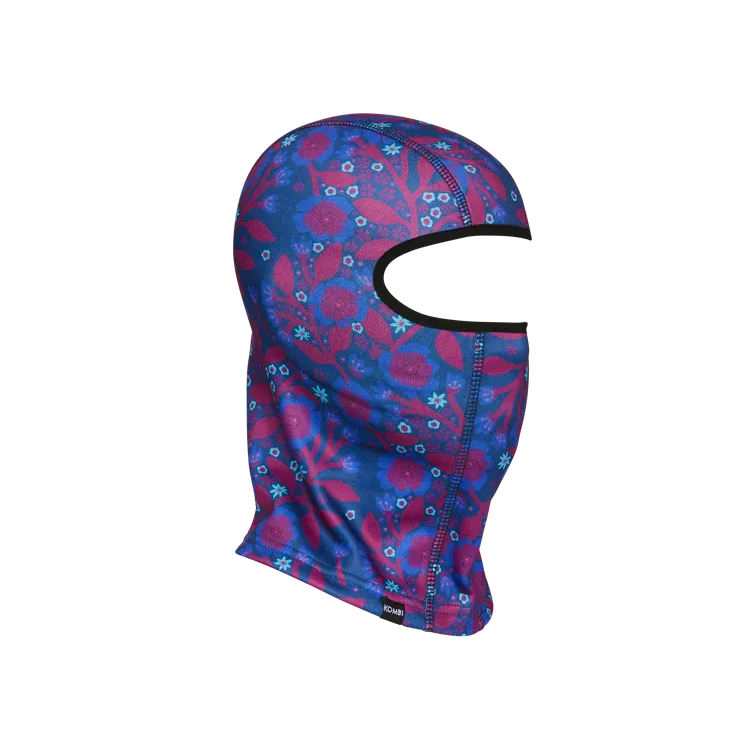 Kombi Flower Power Velvet Fleece Children's Balaclava