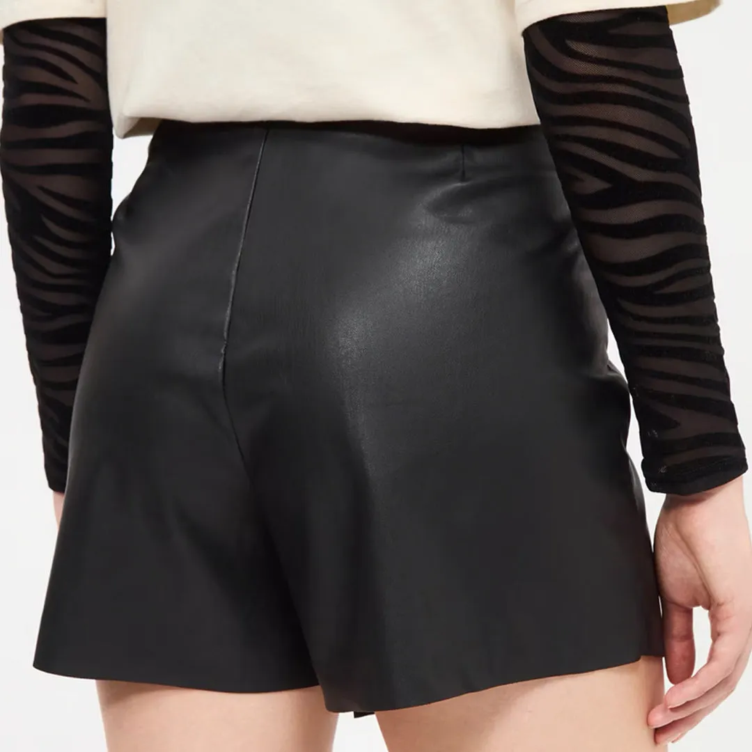 Leather Effect Trousers