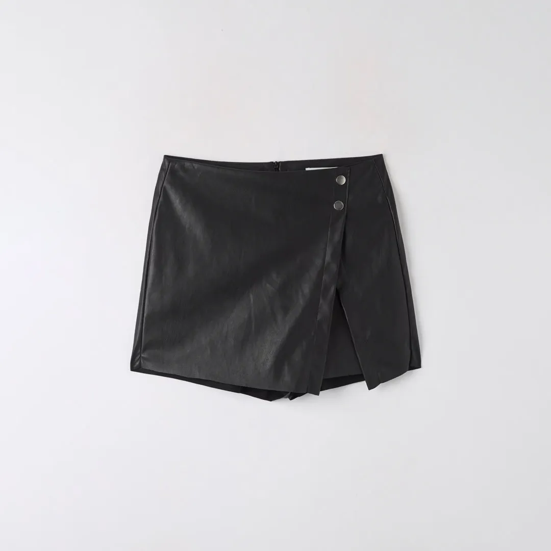 Leather Effect Trousers