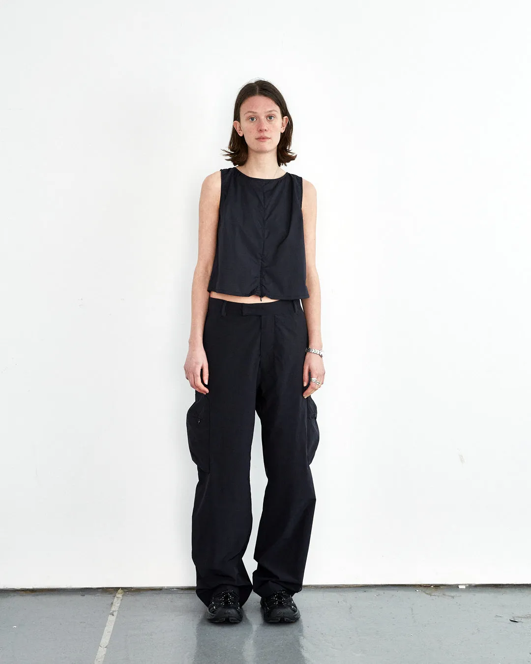 Linear Pillow Pocket Trousers (Unisex) - Dark Navy