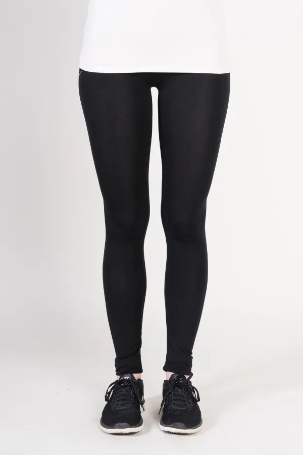 Majestic Full Length Leggings in Noir