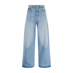 MARTINE ROSE - Extended Wide Leg Jean