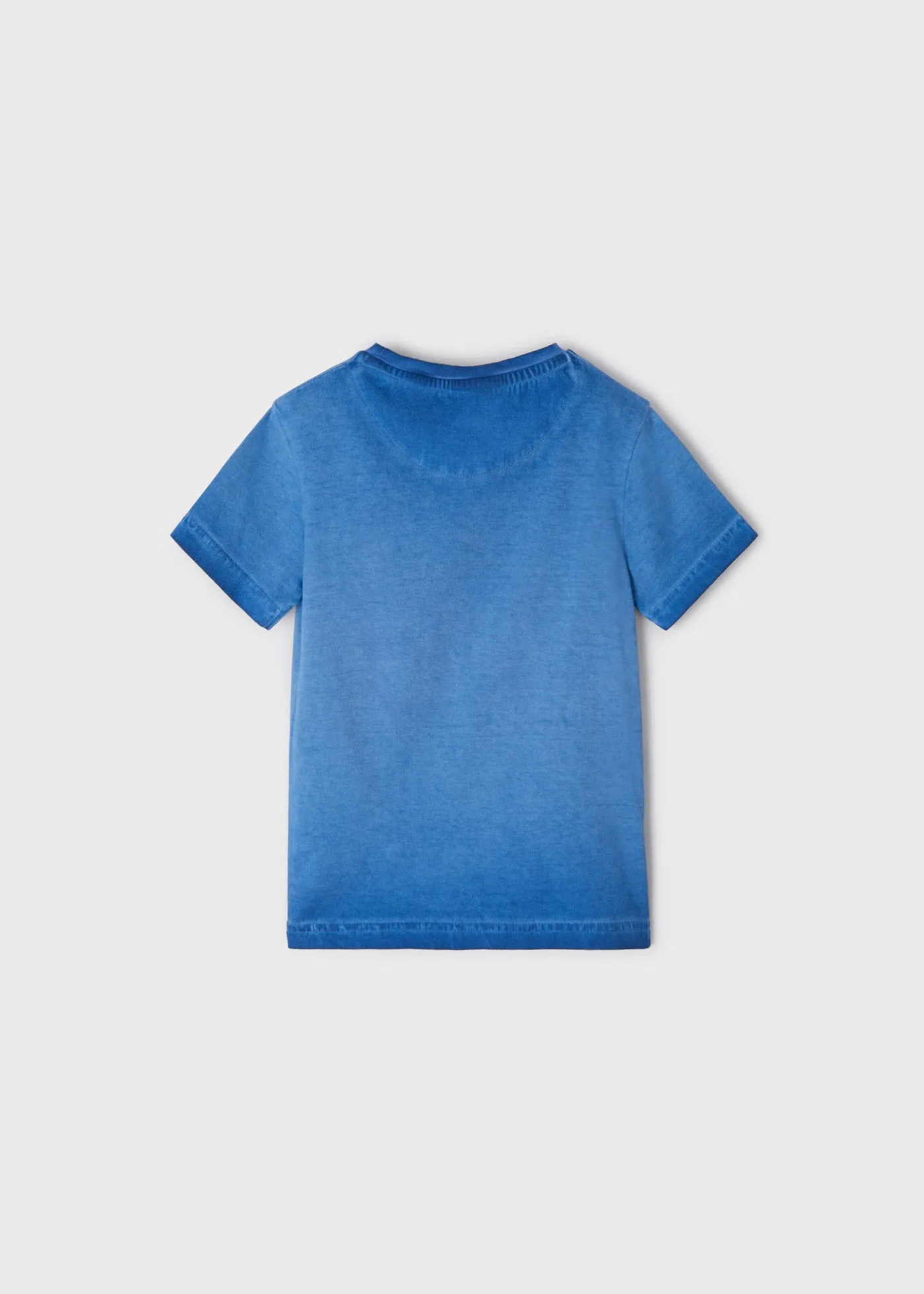 Mayoral Mini T-Shirt w/ Beach Graphic_ Sky 3022-16