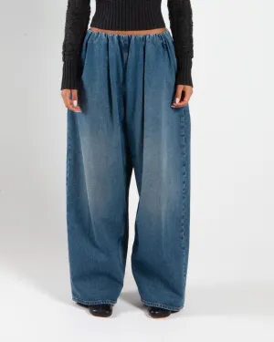 MM6 Maison Margiela Blue Denim Trousers