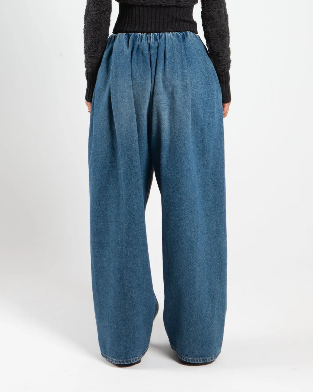 MM6 Maison Margiela Blue Denim Trousers