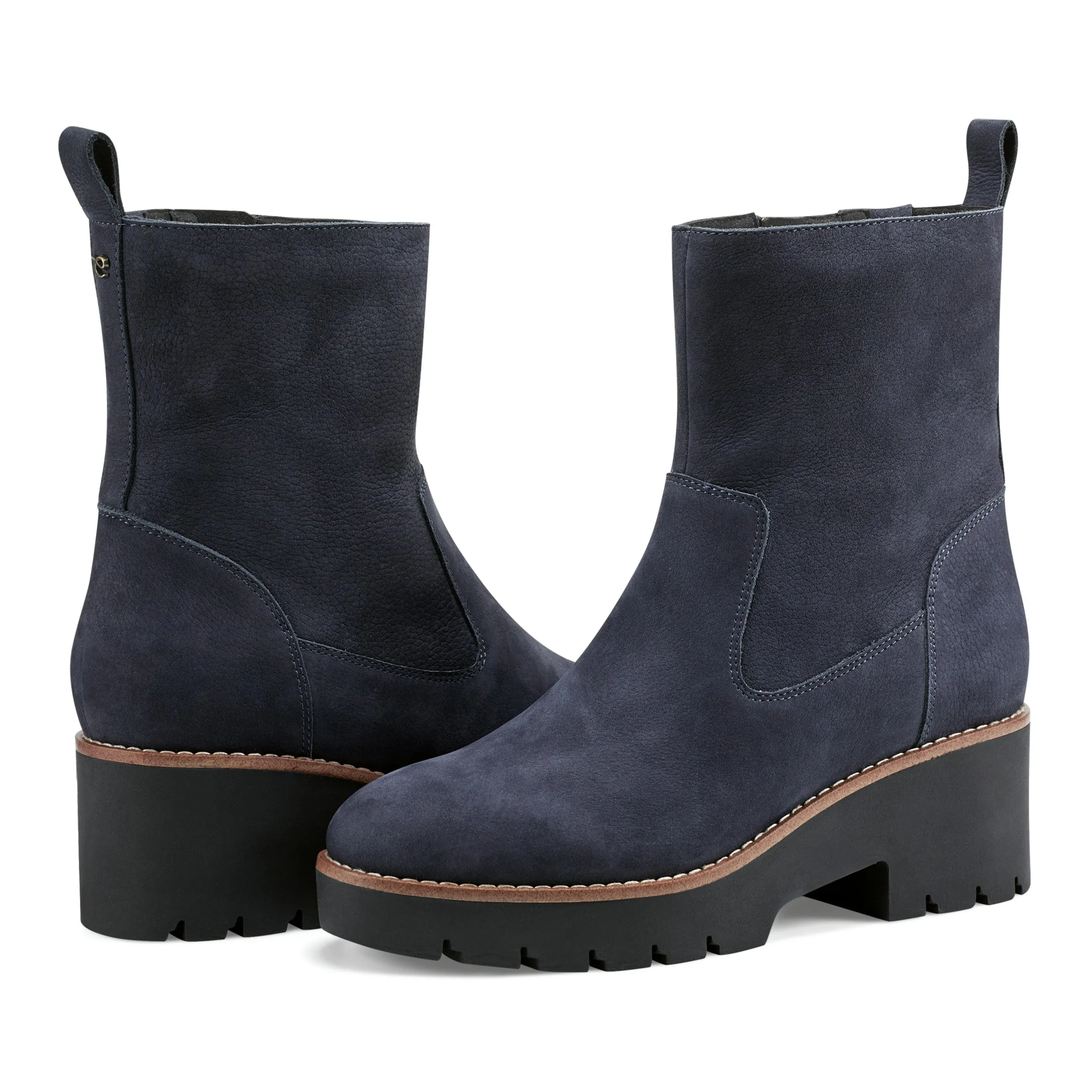 Morgan Lug Sole Casual Booties