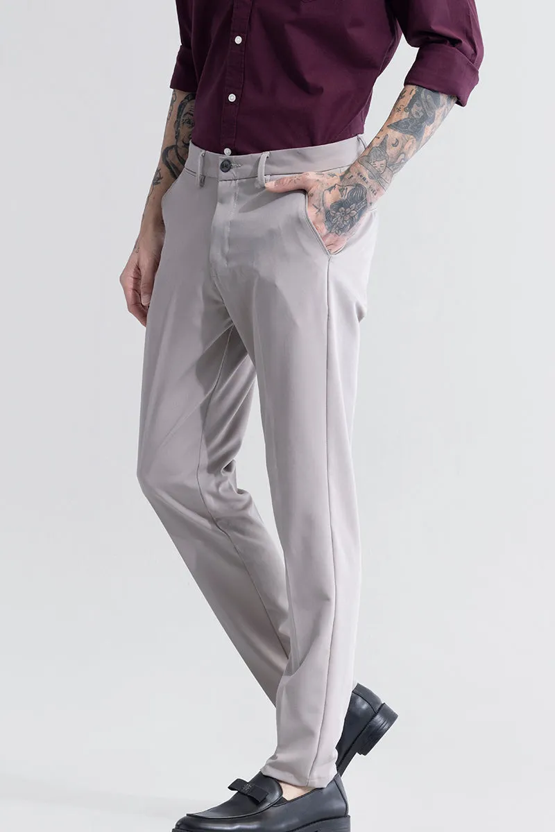 Octave Bone Grey Trousers