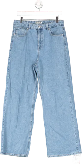 Only Blue Wide Leg High Waist Jeans W27