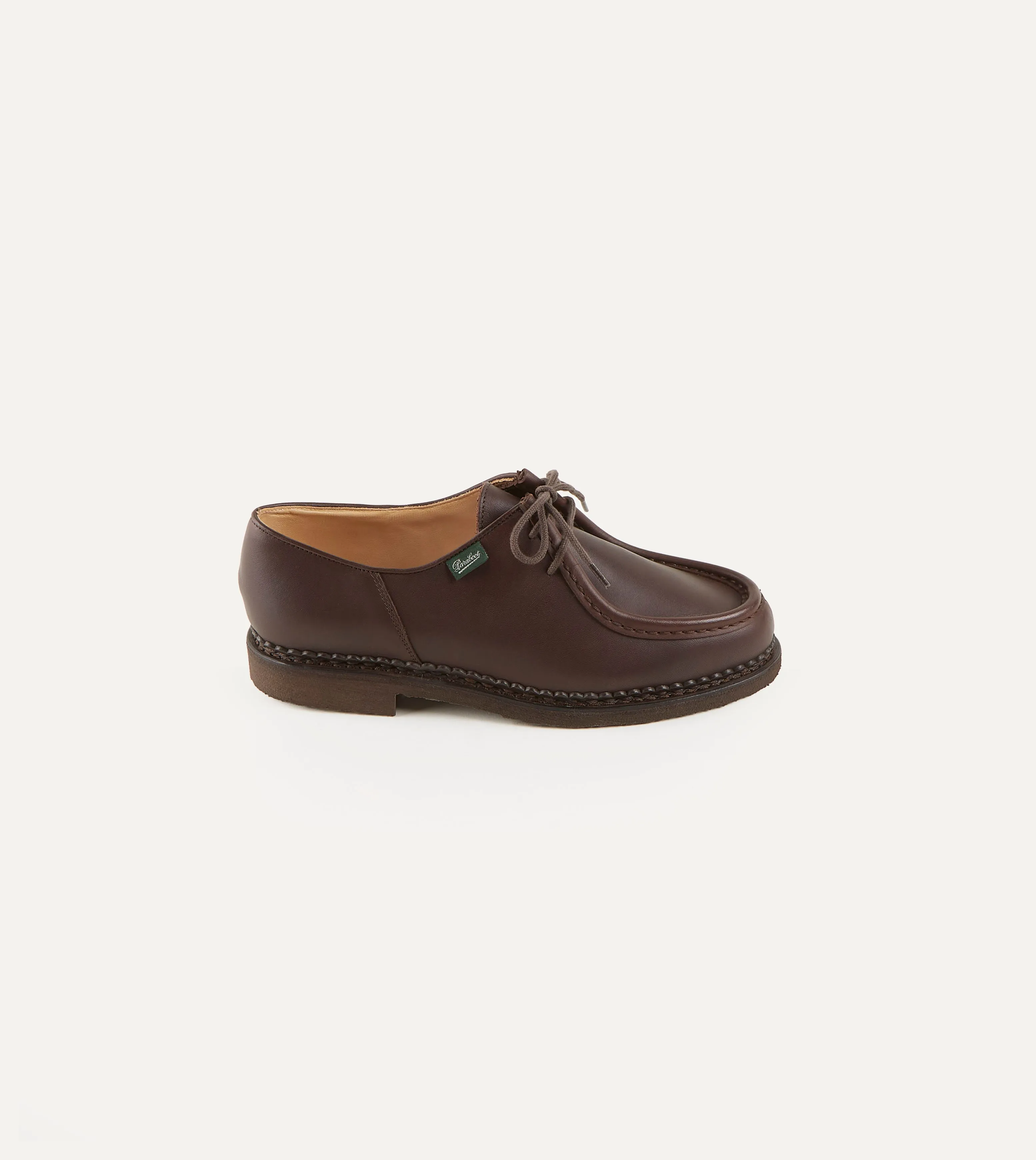 Paraboot Michael Brown Calf Leather Derby Shoe