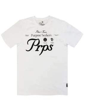 PRPS WATKINS TEE (WHITE)