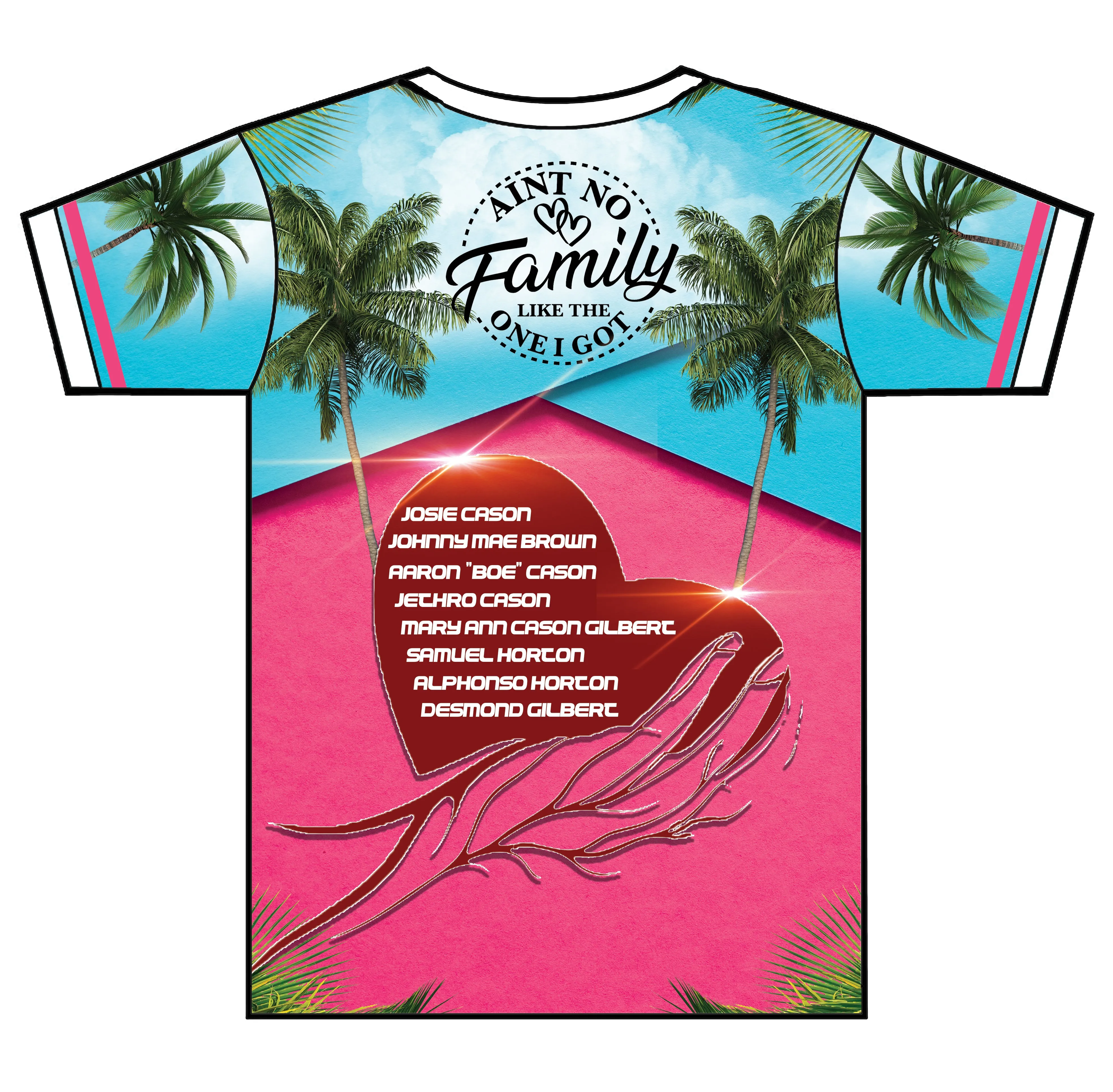 "Where It All Began 2" Custom Designed Family Reunion 3D shirt