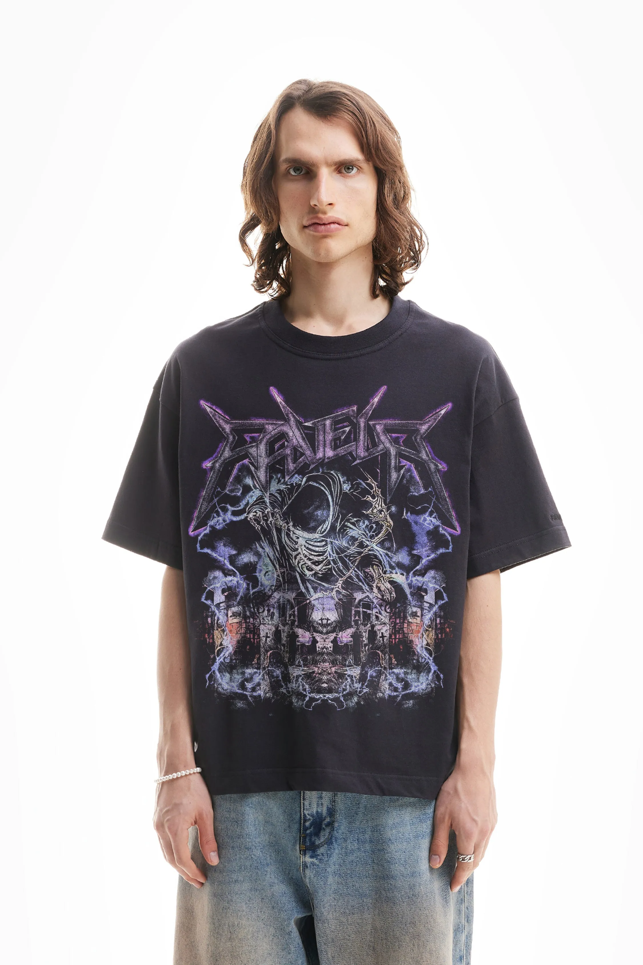 REAPER VINTAGE BLACK T-SHIRT