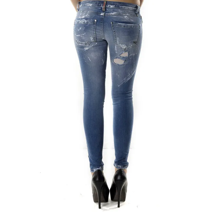 Sexy Woman Jeans Donna