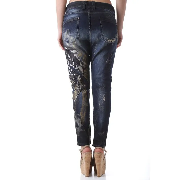 Sexy Woman Jeans Donna